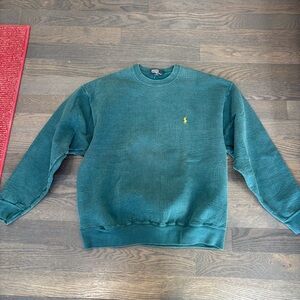 Polo by Ralph Lauren Green Crewneck Sweater